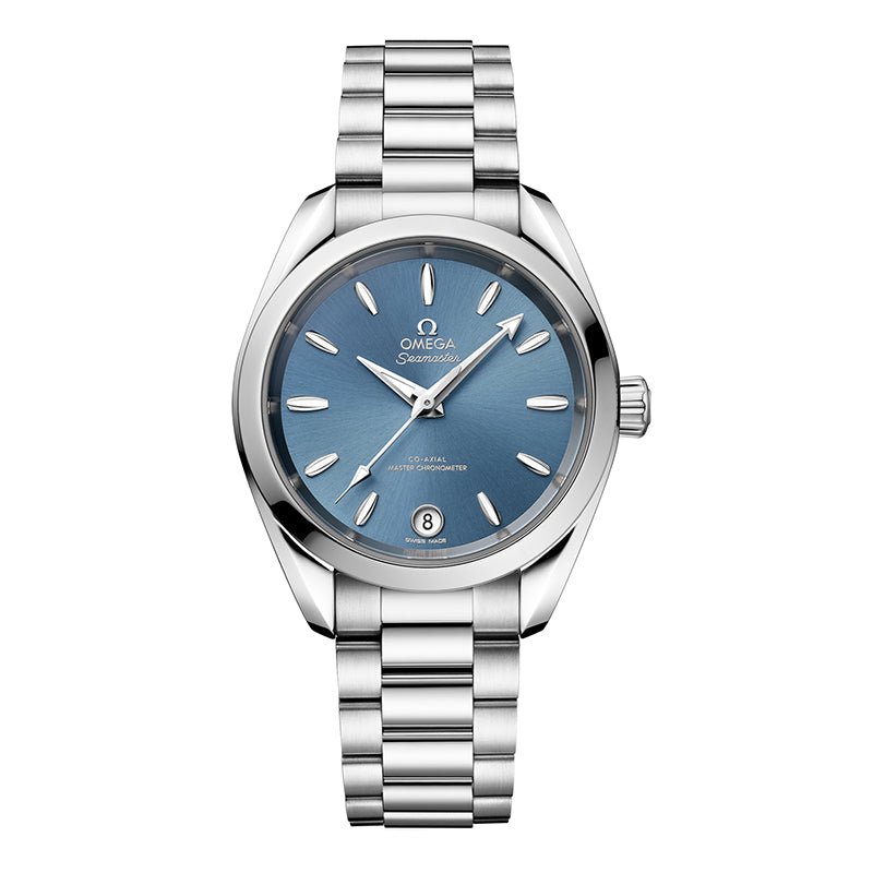 Omega Seamaster Aqua Terra 150m Co-Axial Master Chronometer 34mm Sea Blue- 220.10.34.20.03.002