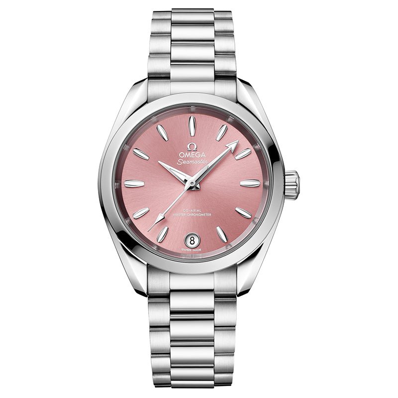 Omega Seamaster Aqua Terra 150m Co-Axial Master Chronometer 34mm Shell Pink- 220.10.34.20.10.003