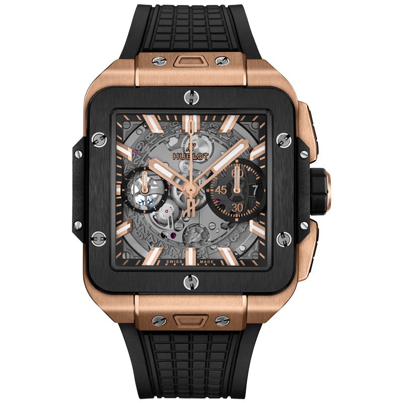Hublot Square Bang Unico King Gold Ceramic - 821.OM.0180.RX
