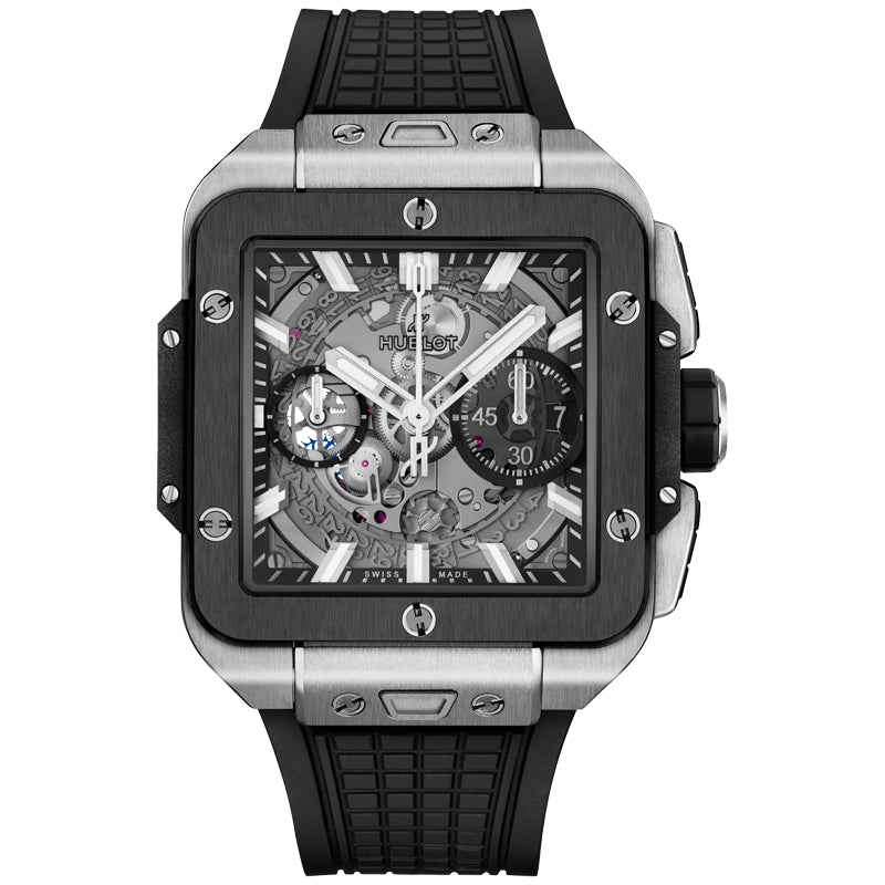 Hublot Square Bang Unico Titanium Ceramic - 821.NM.0170.RX