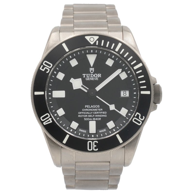 SOLD - Tudor Pelagos M25600TN-0001 Titanium Case Black Dial 42mm