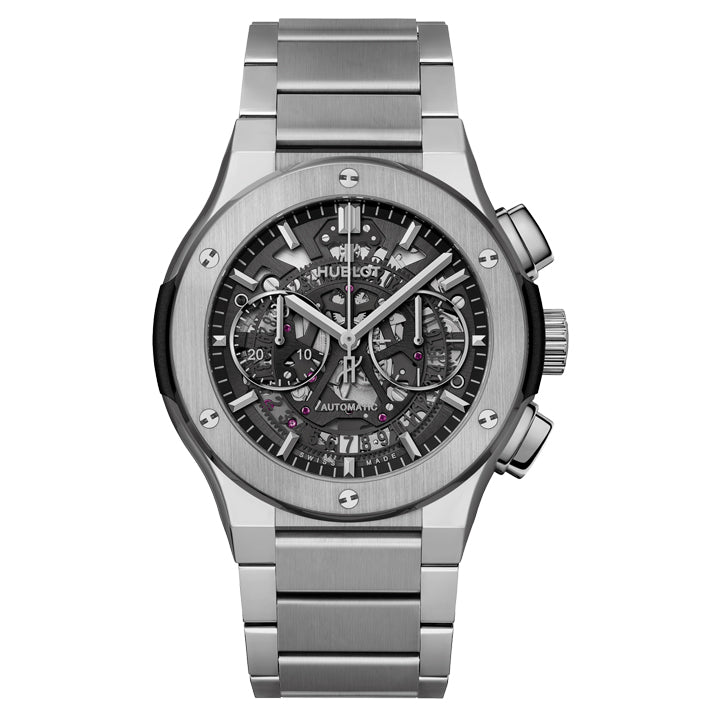 Hublot Classic Fusion 45mm Aerofusion Titanium Bracelet - 528.NX.0170.NX
