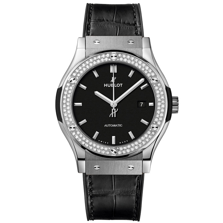 Hublot Classic Fusion Titanium Diamonds 42mm - 542.NX.1171.LR.1104