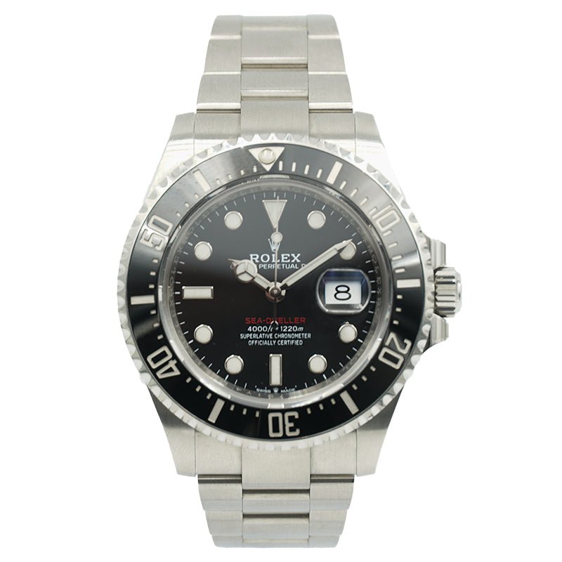 SLD - 03-06-23 - Rolex 43mm Sea-Dweller 126600 B&P '20 Stainless Steel Red Letters