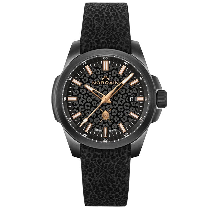 Norqain Independence x Hakuna Mipaka 40mm Black Leo - N3008.08B01.B01.R01