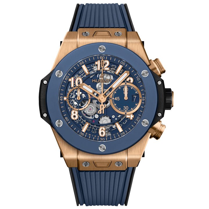 Hublot Big Bang Unico King Gold Blue Ceramic 42mm - 441.OL.5181.RX