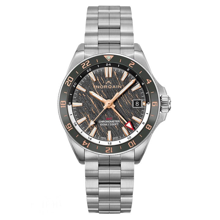 Norqain Adventure Neverest GMT Glacier 41mm Grey - NN1100SC3CG/G113