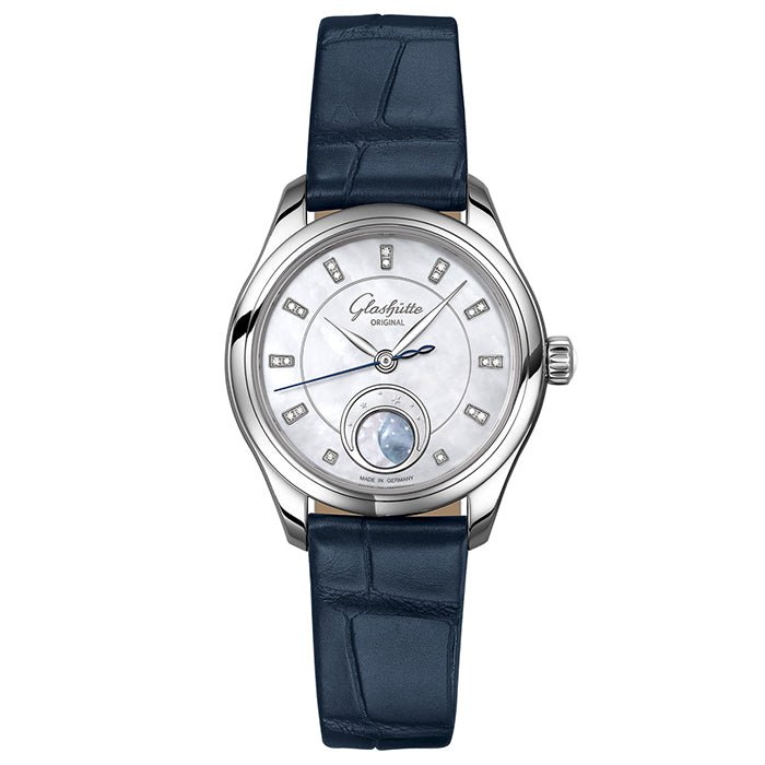 Glashutte Original Serenade Luna Leather Strap- 1-35-14-02-02-04