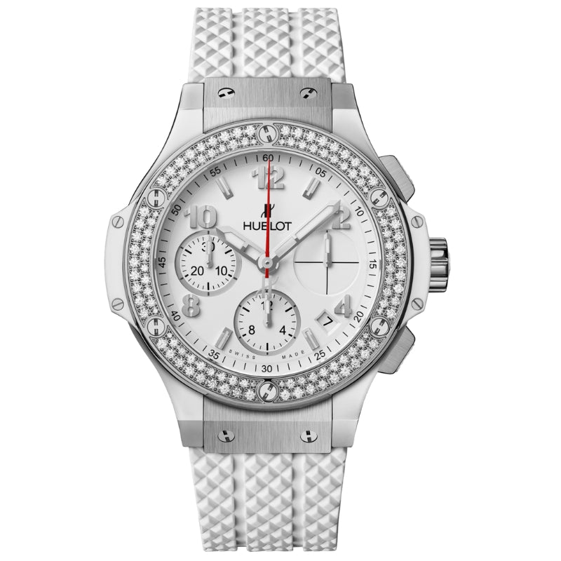 Hublot Big Bang Steel White Diamonds Chronograph - 301.SE.230.RW.114