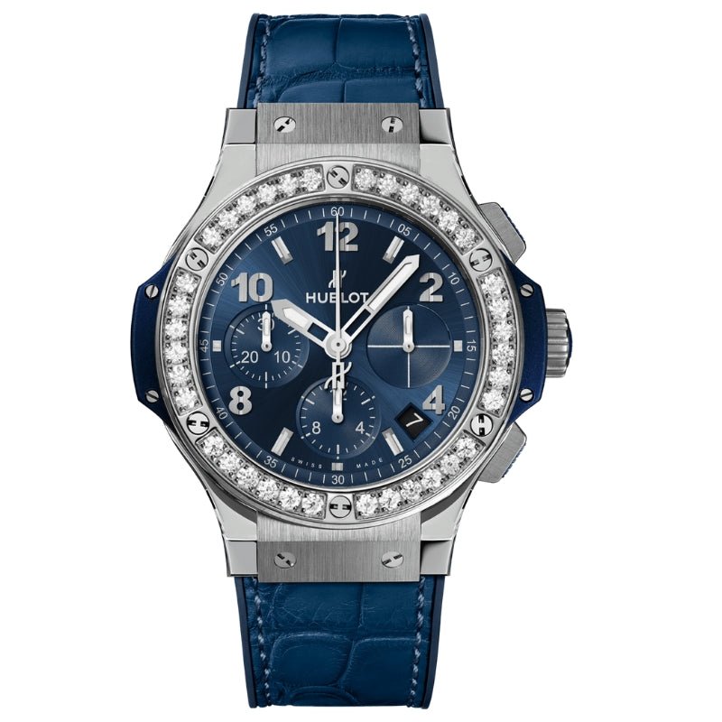 Hublot Big Bang Original Steel Blue Diamonds - 341.SX.7170.LR.1204