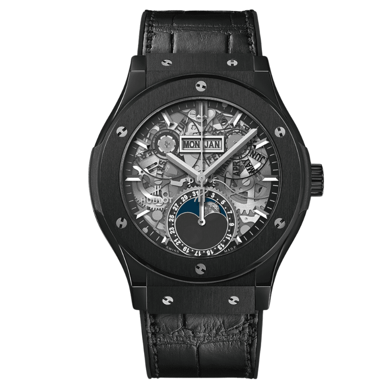 Hublot Classic Fusion Aerofusion Moonphase Black Magic - 547.CX.0170.LR