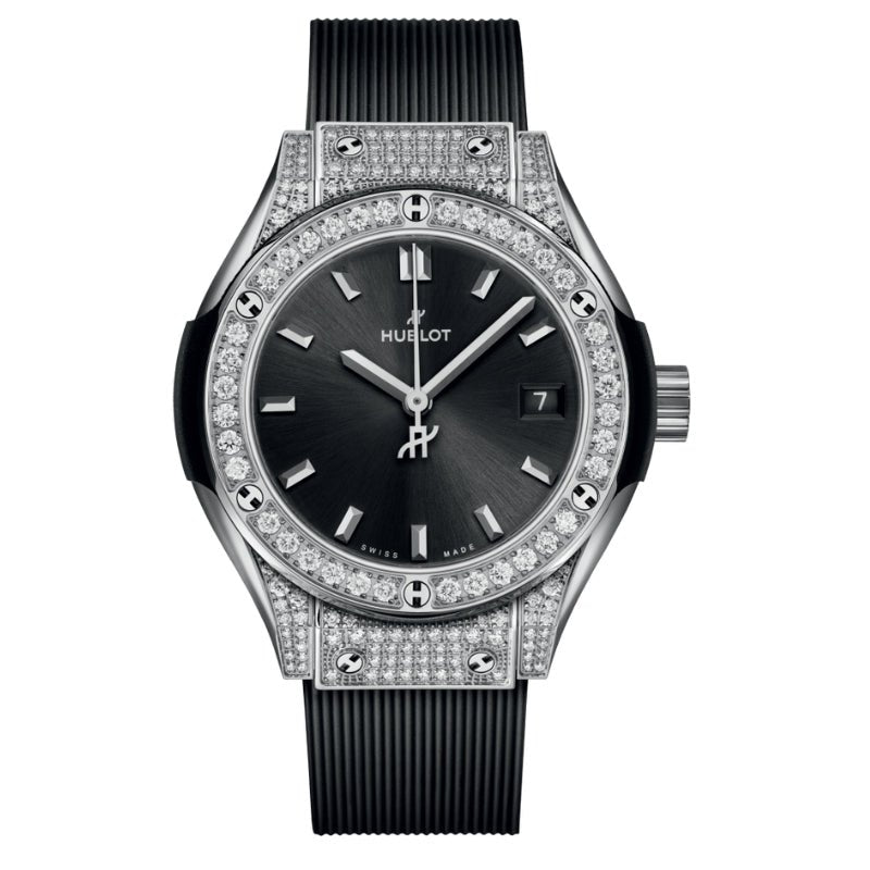 Hublot Classic Fusion Titanium Pavé 33mm - 581.NX.1470.RX.1704