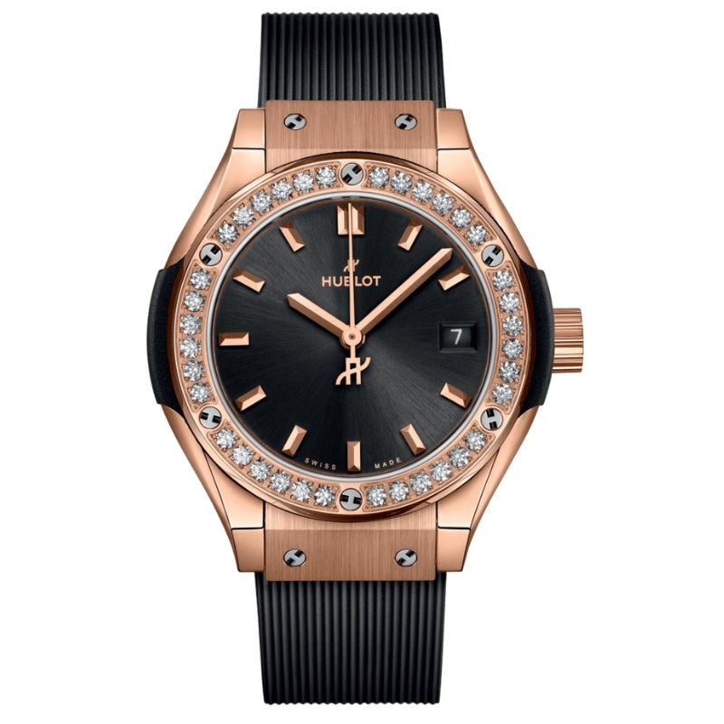 Hublot Classic Fusion King Gold 33mm Diamonds - 581.OX.1480.RX.1104