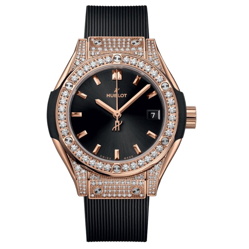 Hublot Classic Fusion King Gold Pavé 33mm - 581.OX.1480.RX.1704