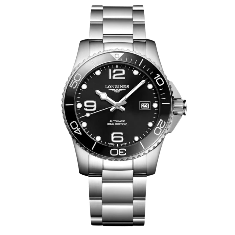 Longines Hydroconquest Black Dial 41mm - L3.781.4.56.6