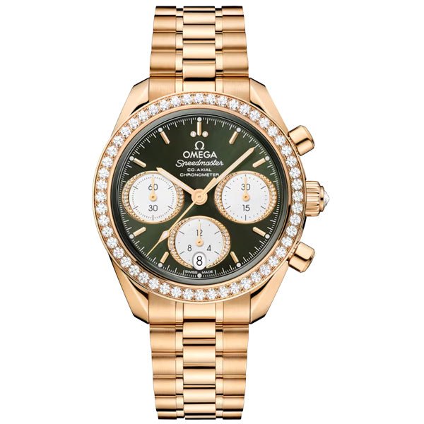 Omega Speedmaster 38, 38mm, Moonshine Gold on Moonshine Gold - 324.55.38.50.60.001