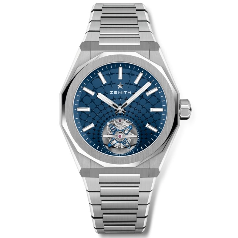 Zenith Defy Skyline Blue Dial Tourbillon Watch - 03.9300.3630/51.I001