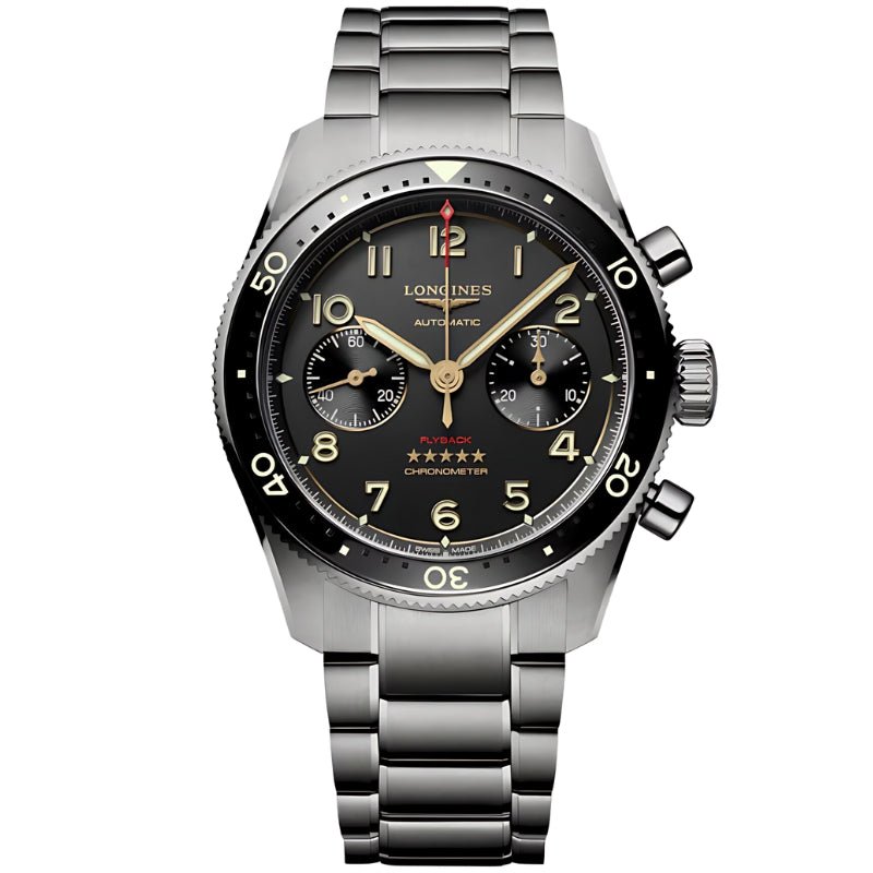 Longines Spirit Flyback Chronograph Titanium - L3.821.1.53.6
