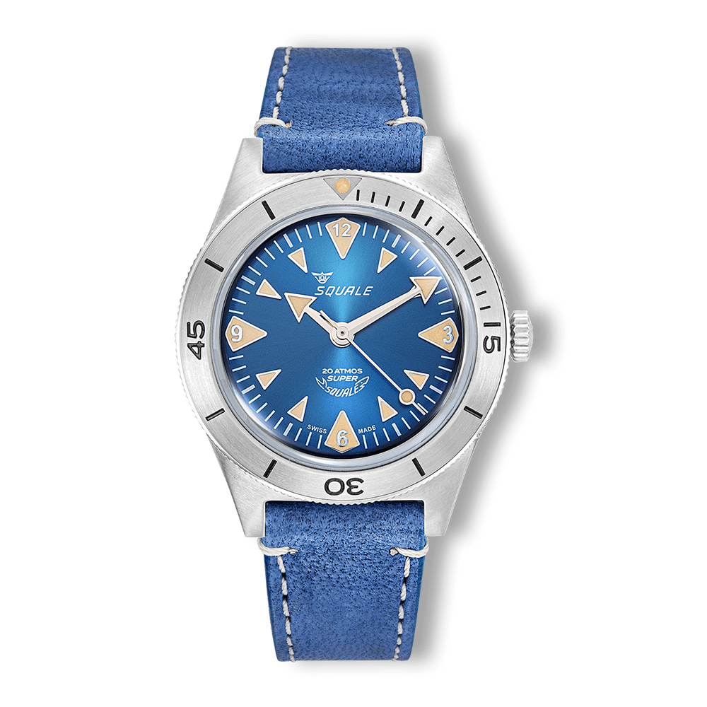 Squale Super-Squale Blue Sunray Dial Big Arrows - SUPERSSABL.PBL