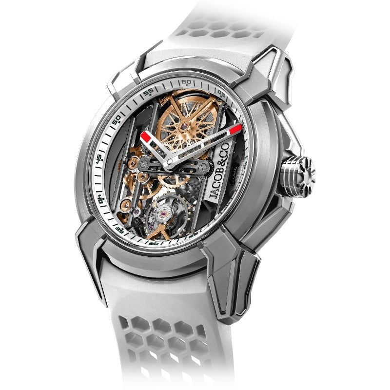 Jacob & Co. Epic X Titanium Skeleton Dial Grey - EX110.20.AA.AI.A