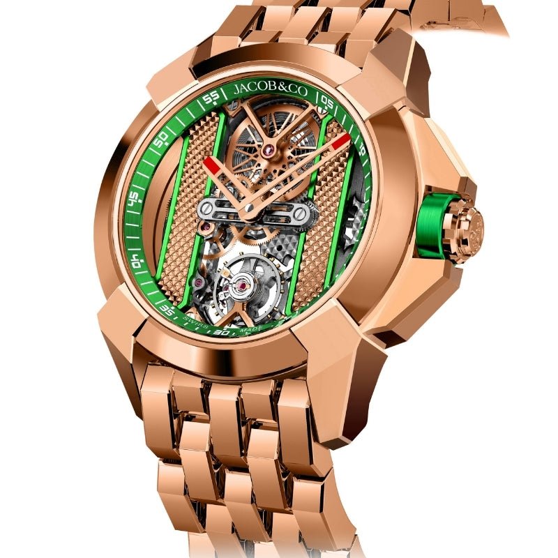 Jacob & Co. Epic X Bridges 18K Rose Gold Skeleton Dial - EX120.43.AC.AC.A40AA