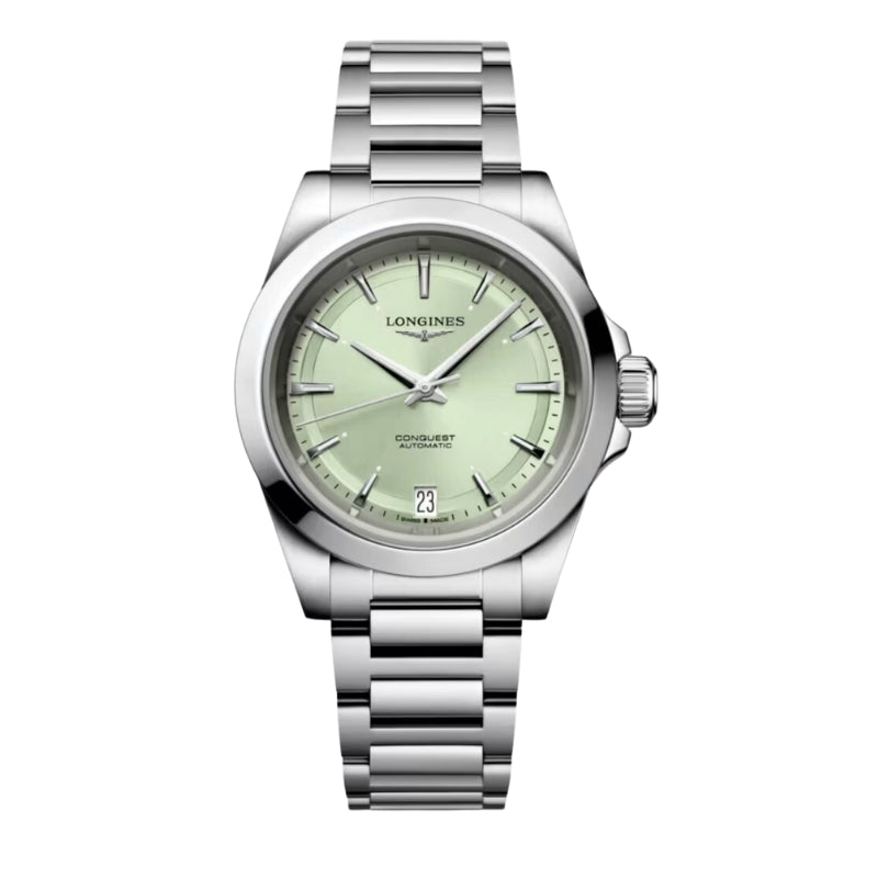 Longines Conquest Green Dial 34mm - L3.430.4.02.6