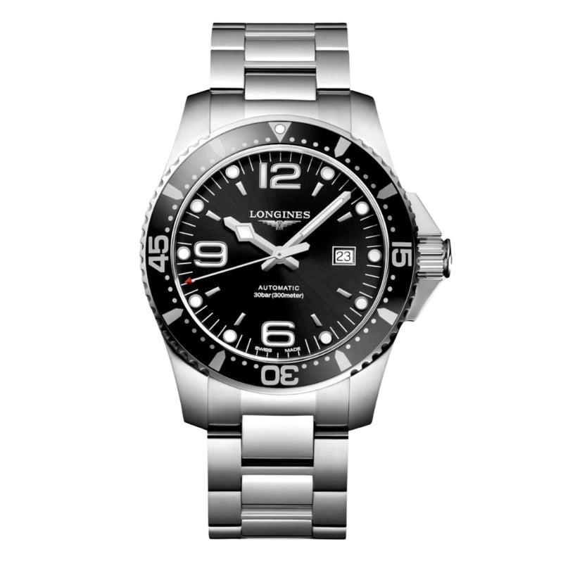 Longines Hydroconquest Black Dial 44mm - L3.841.4.56.6