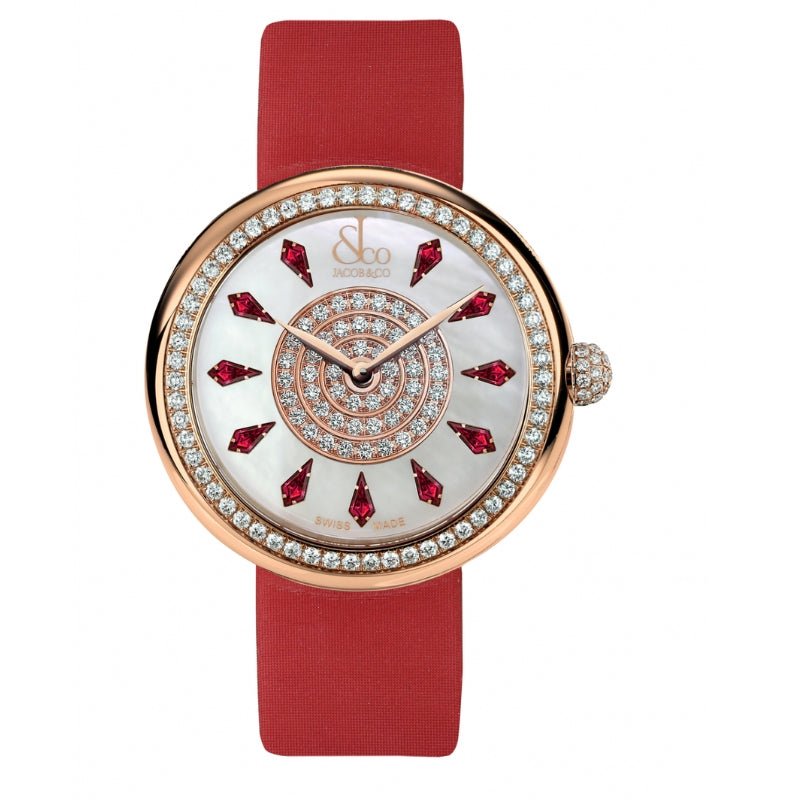 Jacob & Co. Brilliant Rubies in Rose Gold - BQ020.40.RO.KE.A
