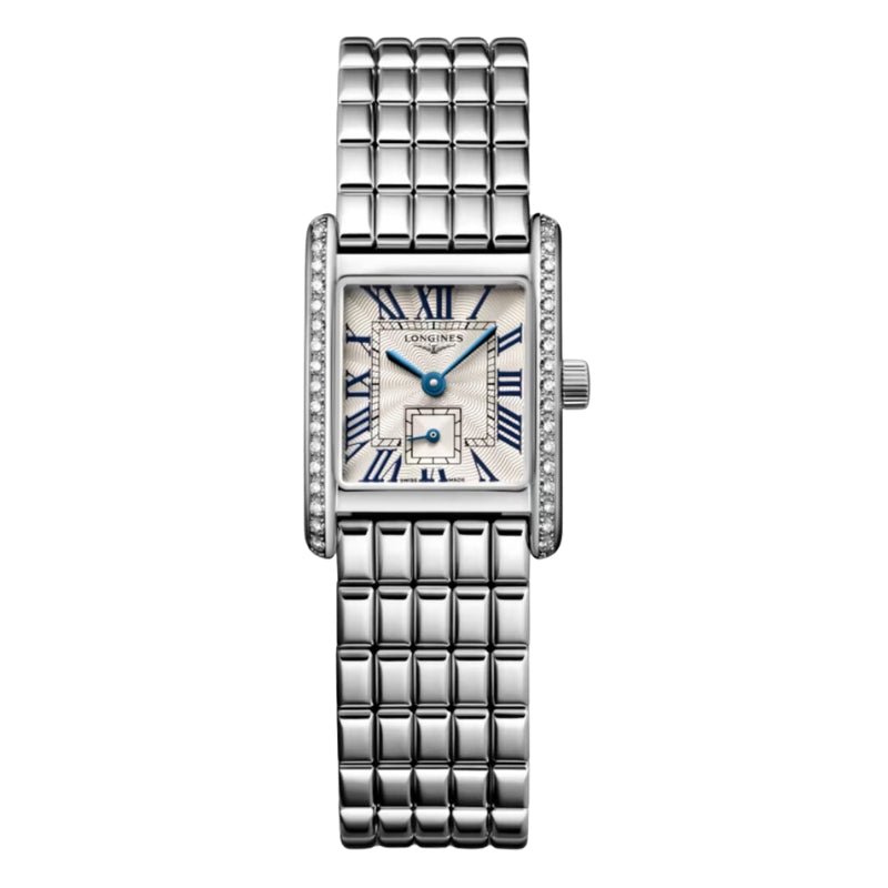 Longines Mini Dolcevita Stainless Steel on Bracelet Diamond Bezel - L5.200.0.71.6