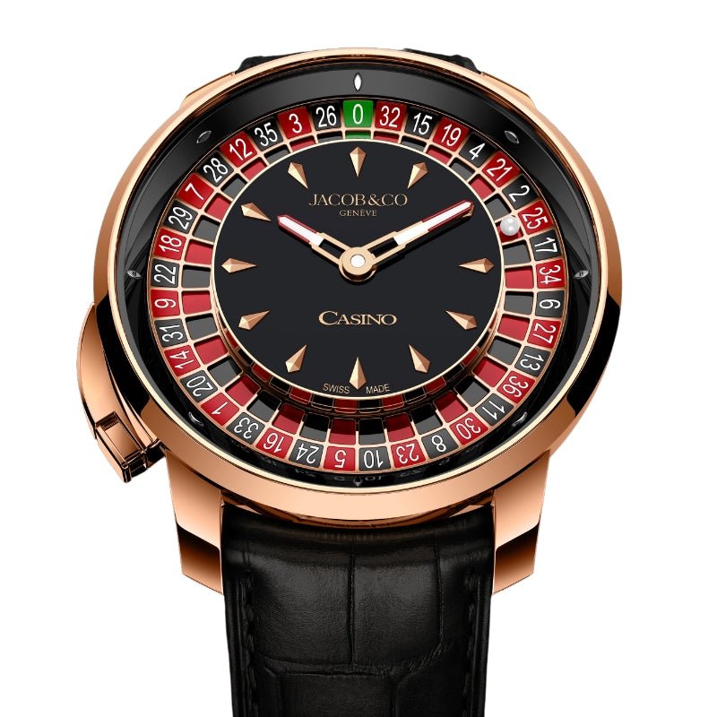 Jacob & Co. Rose Gold Casino Tourbillon - CA100.40.AA.AA.A