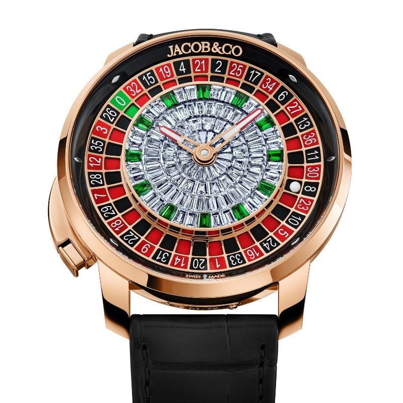 Jacob & Co. Rose Gold Baguette Casino Tourbillon - CA100.40.AB.BA.A