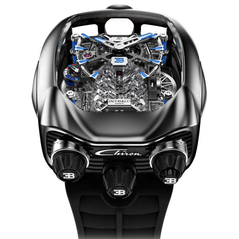 Jacob & Co. Bugatti Chiron Tourbillon Titanium - BU200.20.AE.AB.A