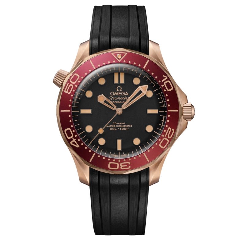 Omega Seamaster Diver 300M Bronze Gold on Rubber 42mm 210.92.42.20.01.003
