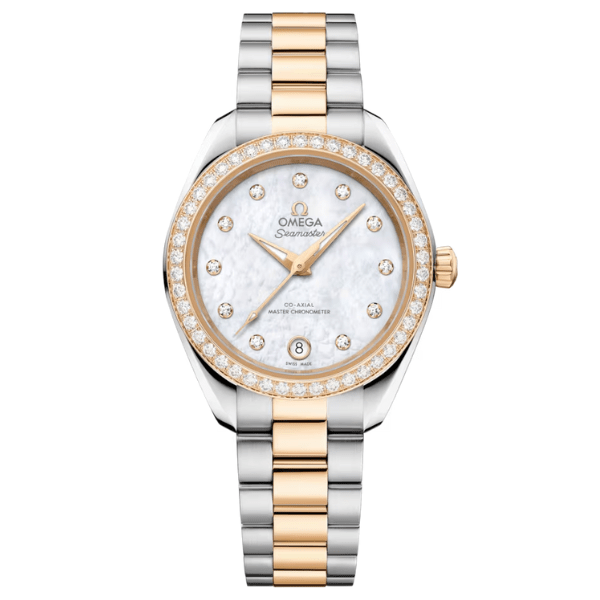 Omega Seamaster Aqua Terra 30mm Two-Tone White Dial - 220.25.30.20.55.001