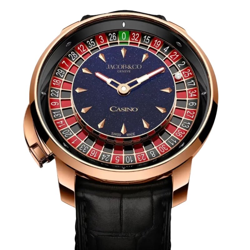 Jacob & Co. Rose Gold Casino Tourbillon Aventurine - CA100.40.AA.AC.A