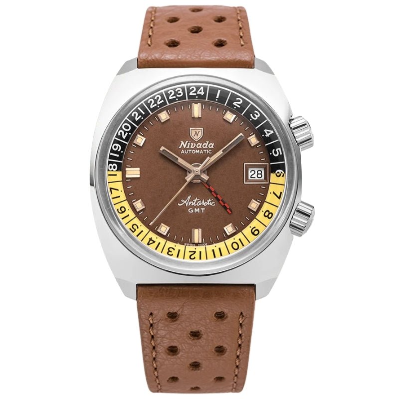 Nivada Grenchen Antarctic GMT - Brown - 32061A23
