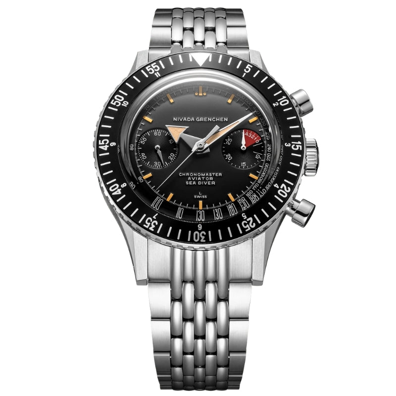 Nivada Grenchen Chronomaster Broad Arrow 41mm - 85041M04