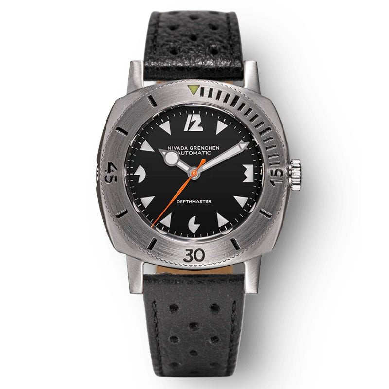 Nivada Grenchen White Pacman Depthmaster 39mm - 14102A10