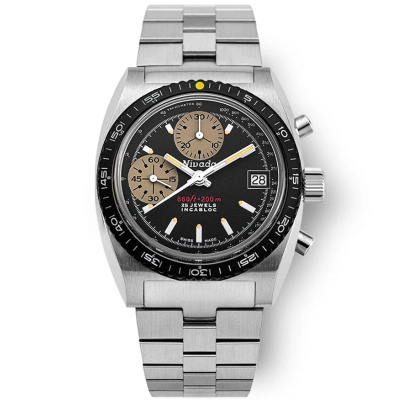 Nivada Grenchen Autochron Yellow - 77001A45