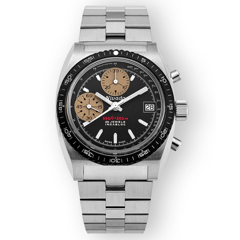 Nivada Grenchen Autochron White - 77002A45