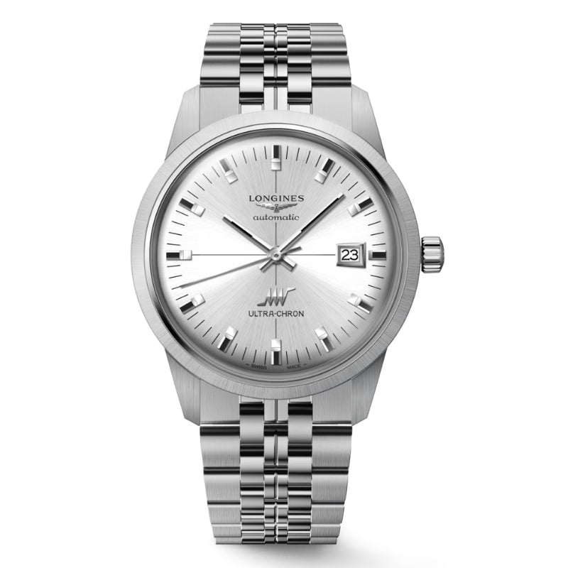 Longines Ultra-Chron Classic Stainless Steel Silver Dial - L2.937.4.72.6
