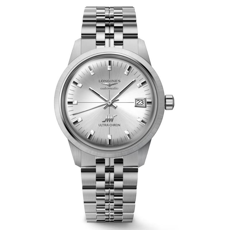 Longines Ultra-Chron Classic Stainless Steel Silver Dial 37mm - L2.537.4.72.6