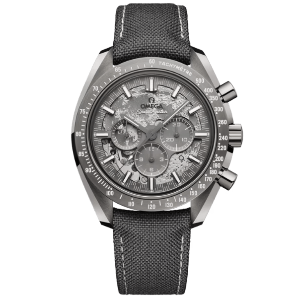 Omega Speedmaster Dark Side of the Moon Grey Ceramic Fabric Strap - 310.92.44.50.06.001