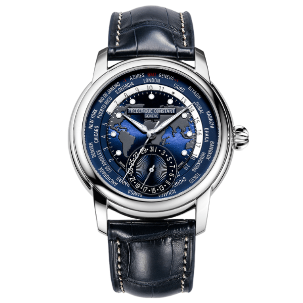Frederique Constant Manufacture Classic Worldtimer - FC-718NWM4H6