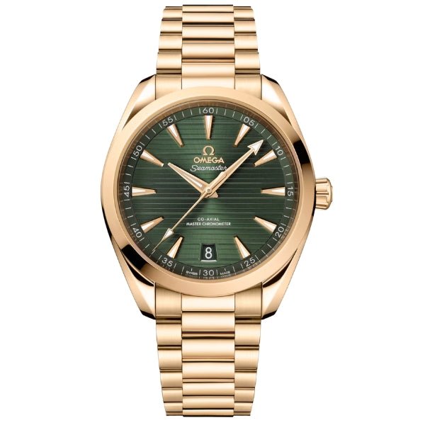 Omega Seamaster Aqua Terra 150M Moonshine Gold on Bracelet - 220.50.41.21.10.001