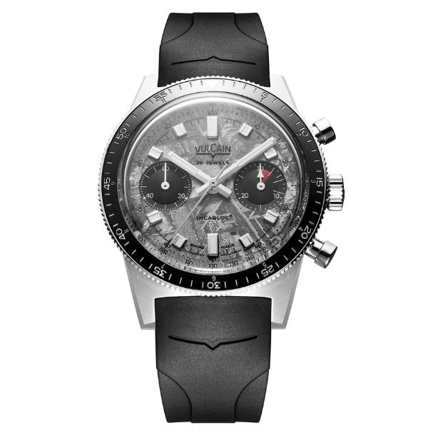 Vulcain Skindiver Chronograph Meteorite Limited Edition on Rubber - 590176T17.BAR255