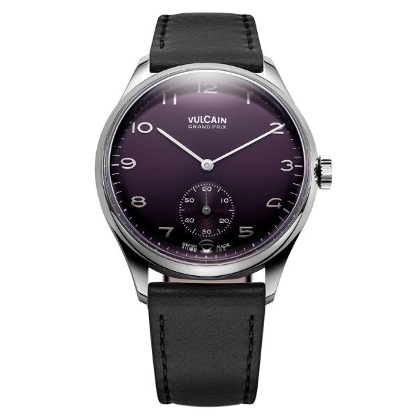 Vulcain Grand Prix Small Second Purple on Leather Strap - 690175AN0.BAC201