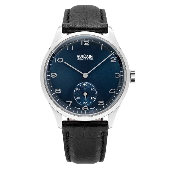 Vulcain Grand Prix Small Second Blue on Leather Strap - 690175A30.BAC201