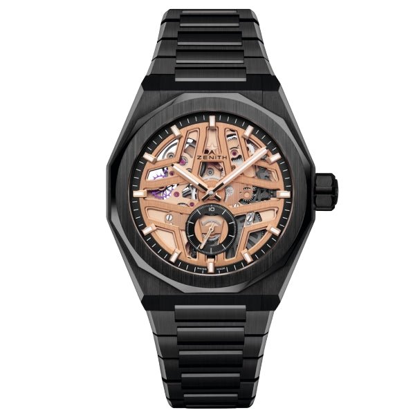 Zenith Defy Skyline Skeleton Black and Gold - 49.9300.3620/07.I001