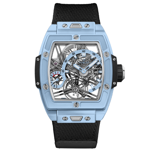 Hublot Spirit of Big Bang Tourbillon 5-Day Power Reserve Sky Blue Ceramic - 645.EX.5123.NR